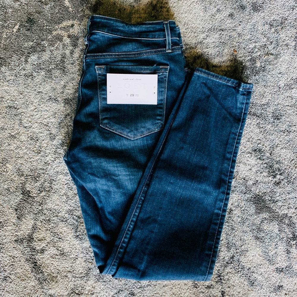 Loft Curvy Skinny Jeans